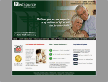 Tablet Screenshot of medsourcehealthcare.com